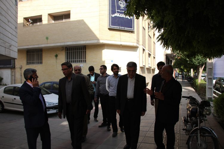 بازدید رییس جهاد دانشگاهی از مرکز هشت بهشت